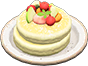 Animal Crossing Items Switch Recipe fruit-topped pancakes