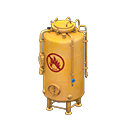 Animal Crossing Items Tank "No open flames" sign Design Yellow