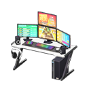 Animal Crossing Items Gaming desk Rhythm game Monitors White