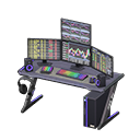 Animal Crossing Items Gaming desk Stock trading Monitors Black