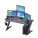 Animal Crossing Items Gaming desk Third-person game Monitors Black