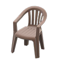 Animal Crossing Items Garden chair Brown