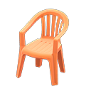 Animal Crossing Items Garden chair Orange