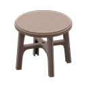 Animal Crossing Items Garden table Brown