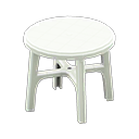 Animal Crossing Items Garden table White