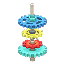 Animal Crossing Items Gear tower Colorful