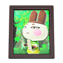 Animal Crossing Items Genji'S Photo Dark Wood