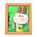 Animal Crossing Items Genji'S Photo Natural Wood