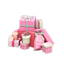 Animal Crossing Items gift pile Pink