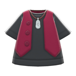 Animal Crossing Items Switch Gilet And Shirt