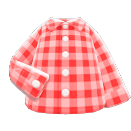 Animal Crossing Items Switch Gingham Picnic Shirt