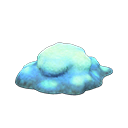 Animal Crossing Items Glowing-moss boulder Blue