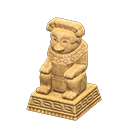 Animal Crossing Items Glowing-moss statue Light brown