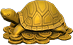 Animal Crossing Items Switch Gold turtle figurine