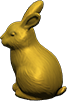 Animal Crossing Items Switch Golden garden bunny