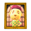 Animal Crossing Items Goldie'S Photo Gold