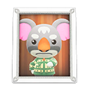 Animal Crossing Items Gonzo'S Photo White