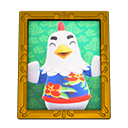 Animal Crossing Items Goose'S Photo Gold