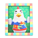 Animal Crossing Items Goose'S Photo Pastel