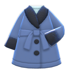 Animal Crossing Items Gown Coat Blue