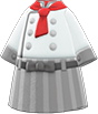 Animal Crossing Items Switch Gray cook's coat