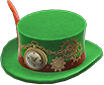 Animal Crossing Items Switch Green steampunk hat