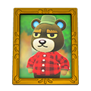 Animal Crossing Items Grizzly'S Photo Gold