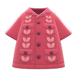 Animal Crossing Items Switch Guayabera Shirt