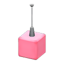 Animal Crossing Items Hanging cube light Pink Color