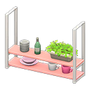 Animal Crossing Items Hanging shelves Pink