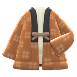 Animal Crossing Items Hanten Jacket Brown