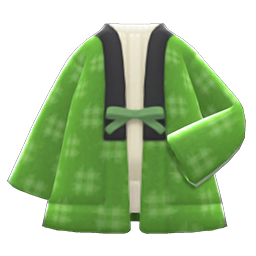 Animal Crossing Items Hanten Jacket Green