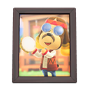 Animal Crossing Items Harvey's photo Dark wood