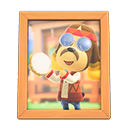 Animal Crossing Items Harvey's photo Natural wood