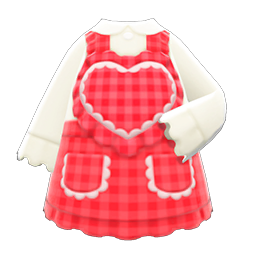 Animal Crossing Items Switch Heart Apron