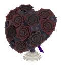 Animal Crossing Items heart-shaped bouquet Brown