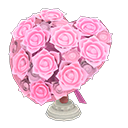 Animal Crossing Items heart-shaped bouquet Pink