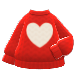 Animal Crossing Items Switch Heart Sweater