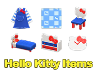 Animal Crossing Items Switch Hello Kitty Items