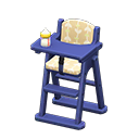 Animal Crossing Items High chair Beige Fabric Blue