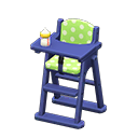 Animal Crossing Items High chair Green Fabric Blue