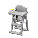 Animal Crossing Items High chair None Fabric Gray