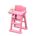 Animal Crossing Items High chair None Fabric Pink