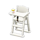 Animal Crossing Items High chair None Fabric White