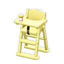 Animal Crossing Items High chair None Fabric Yellow