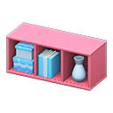 Animal Crossing Items Horizontal organizer Blue waves Stored-item design Pink