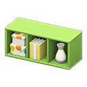 Animal Crossing Items Horizontal organizer Colorful citrus Stored-item design Green