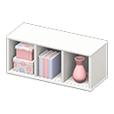 Animal Crossing Items Horizontal organizer Pastel flowers Stored-item design White