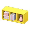 Animal Crossing Items Horizontal organizer Pastel flowers Stored-item design Yellow