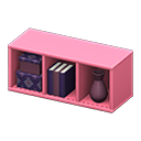 Animal Crossing Items Horizontal organizer Purple diamonds Stored-item design Pink